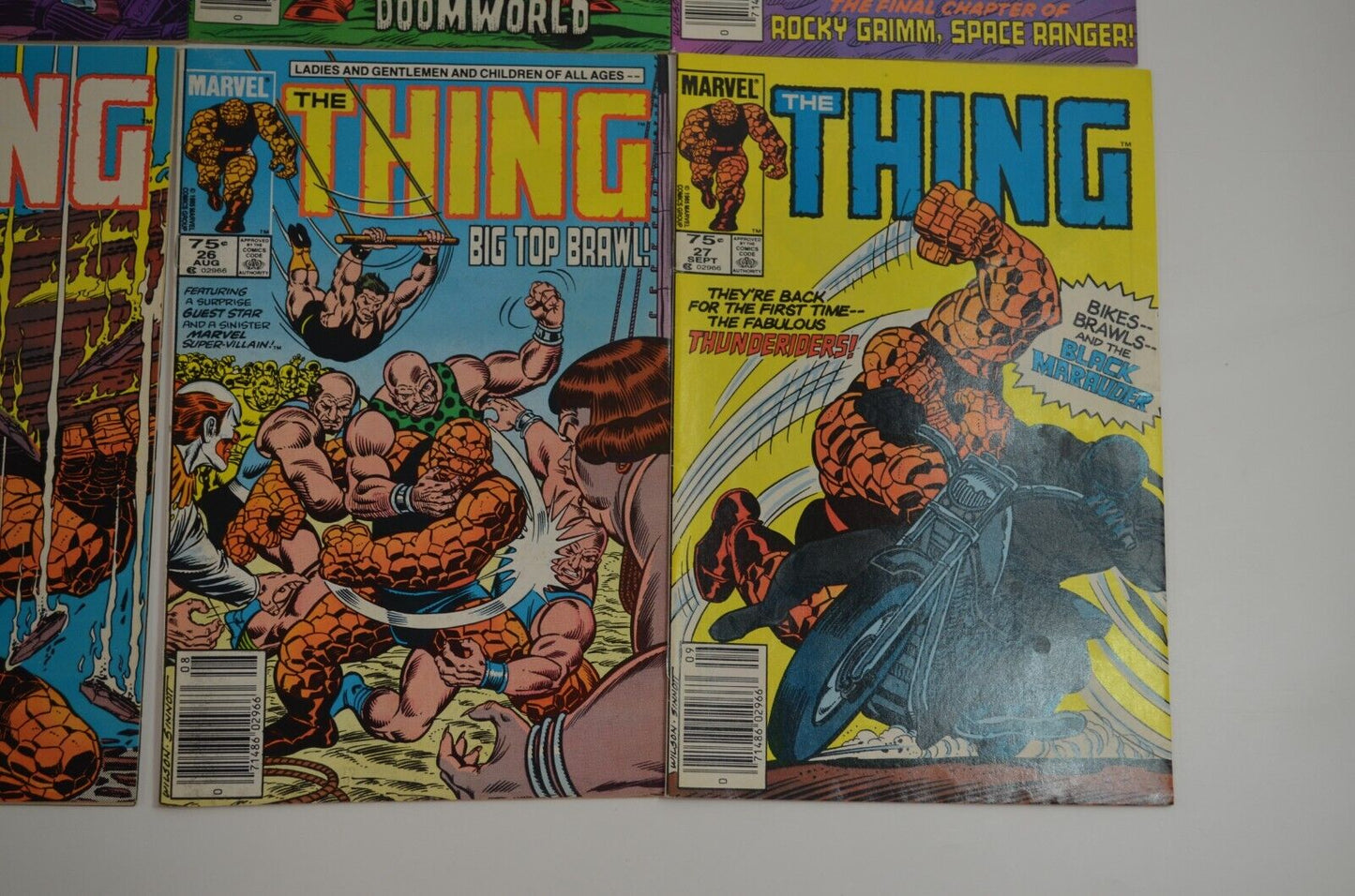 The Thing #6 9 12 22 23 25-27 (Marvel, 1983-85) Lot of 8 Comics CPV F to VF-