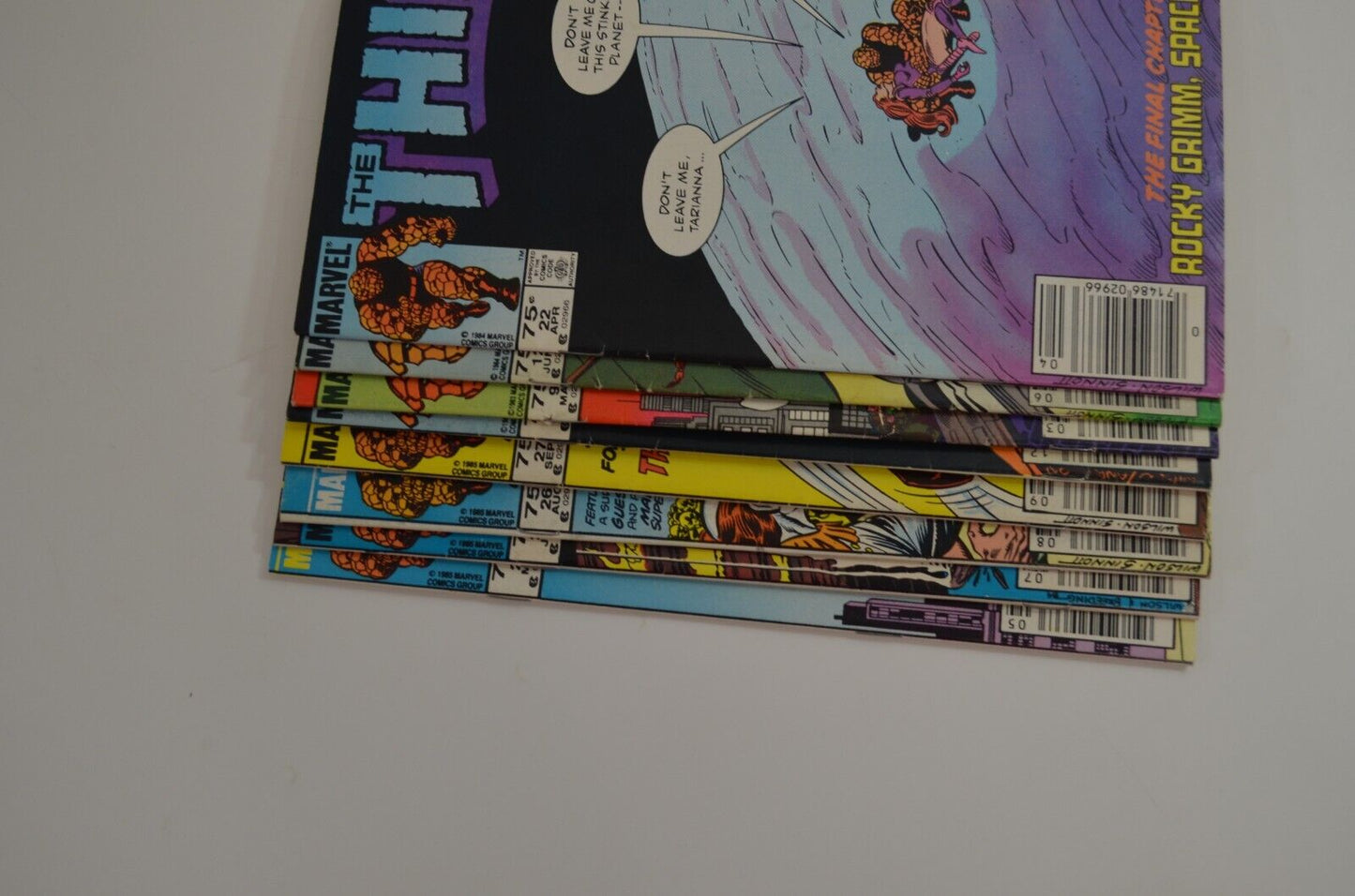 The Thing #6 9 12 22 23 25-27 (Marvel, 1983-85) Lot of 8 Comics CPV F to VF-