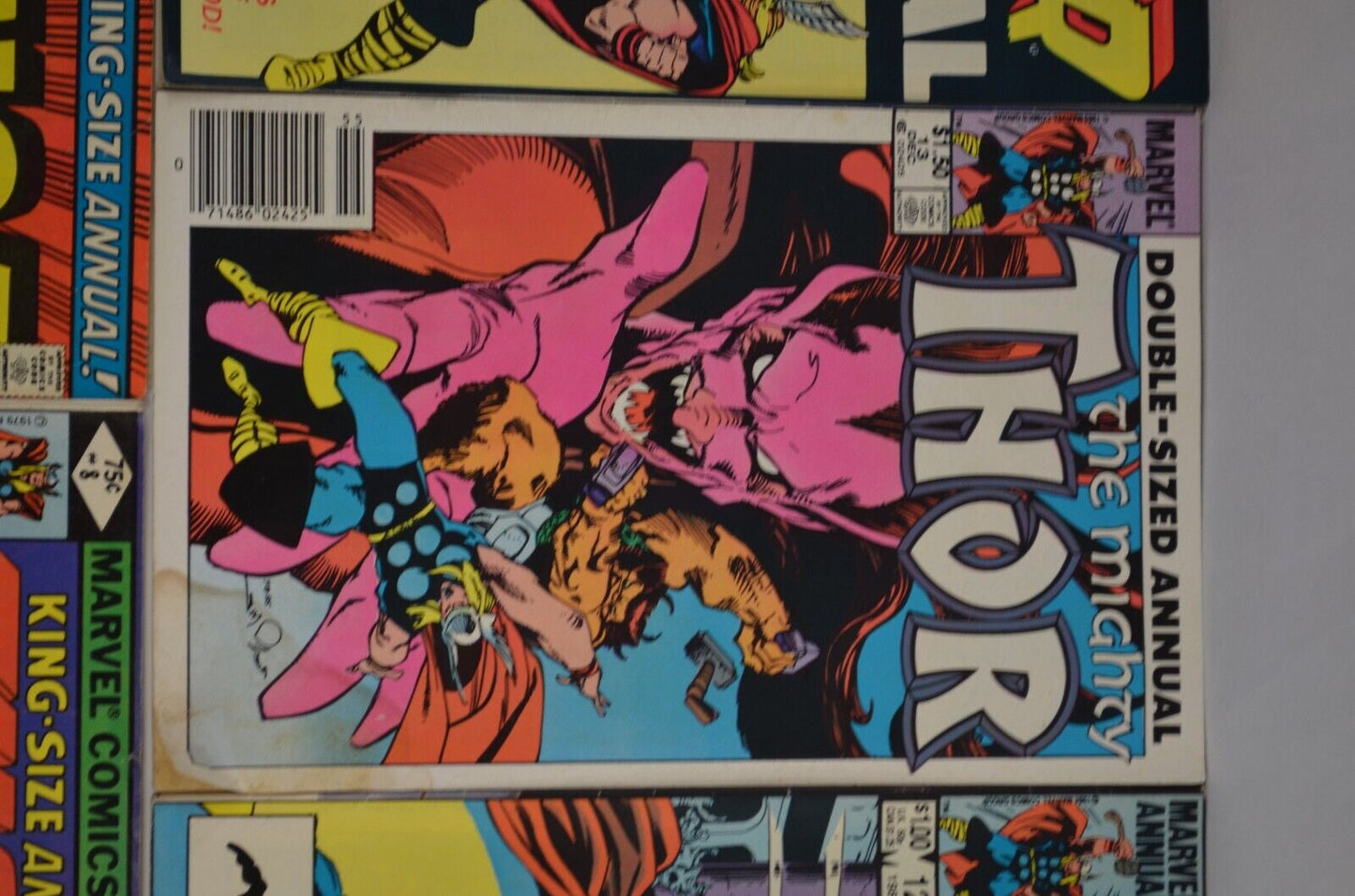 Mighty Thor Annual 6 7 8 11 12 13 14 Marvel Comic Lot Newsstand CPV FN to VF