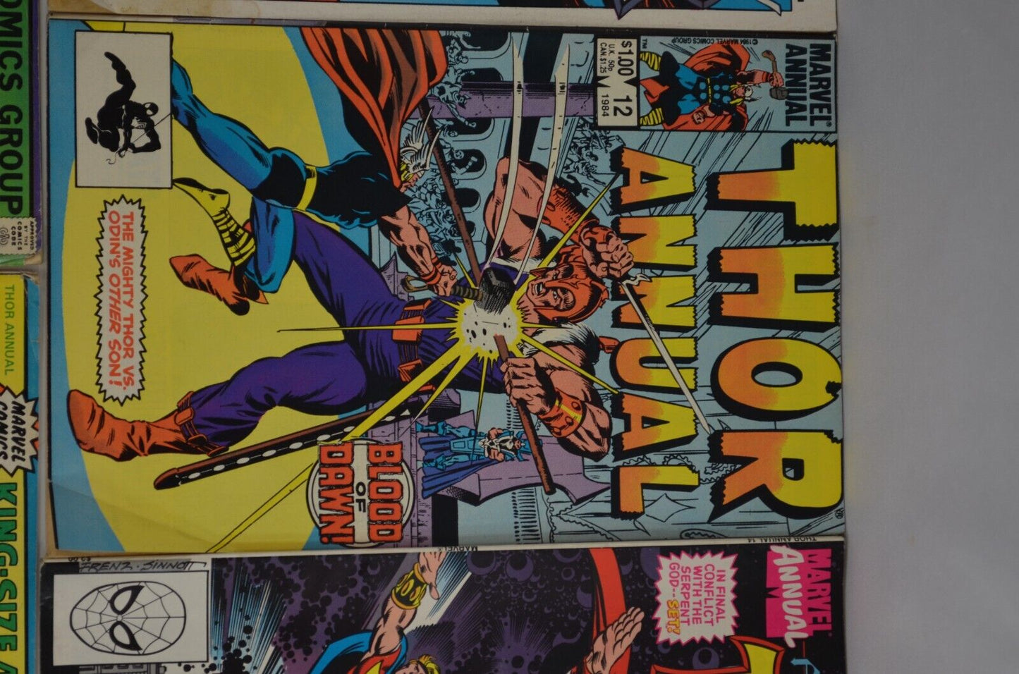 Mighty Thor Annual 6 7 8 11 12 13 14 Marvel Comic Lot Newsstand CPV FN to VF