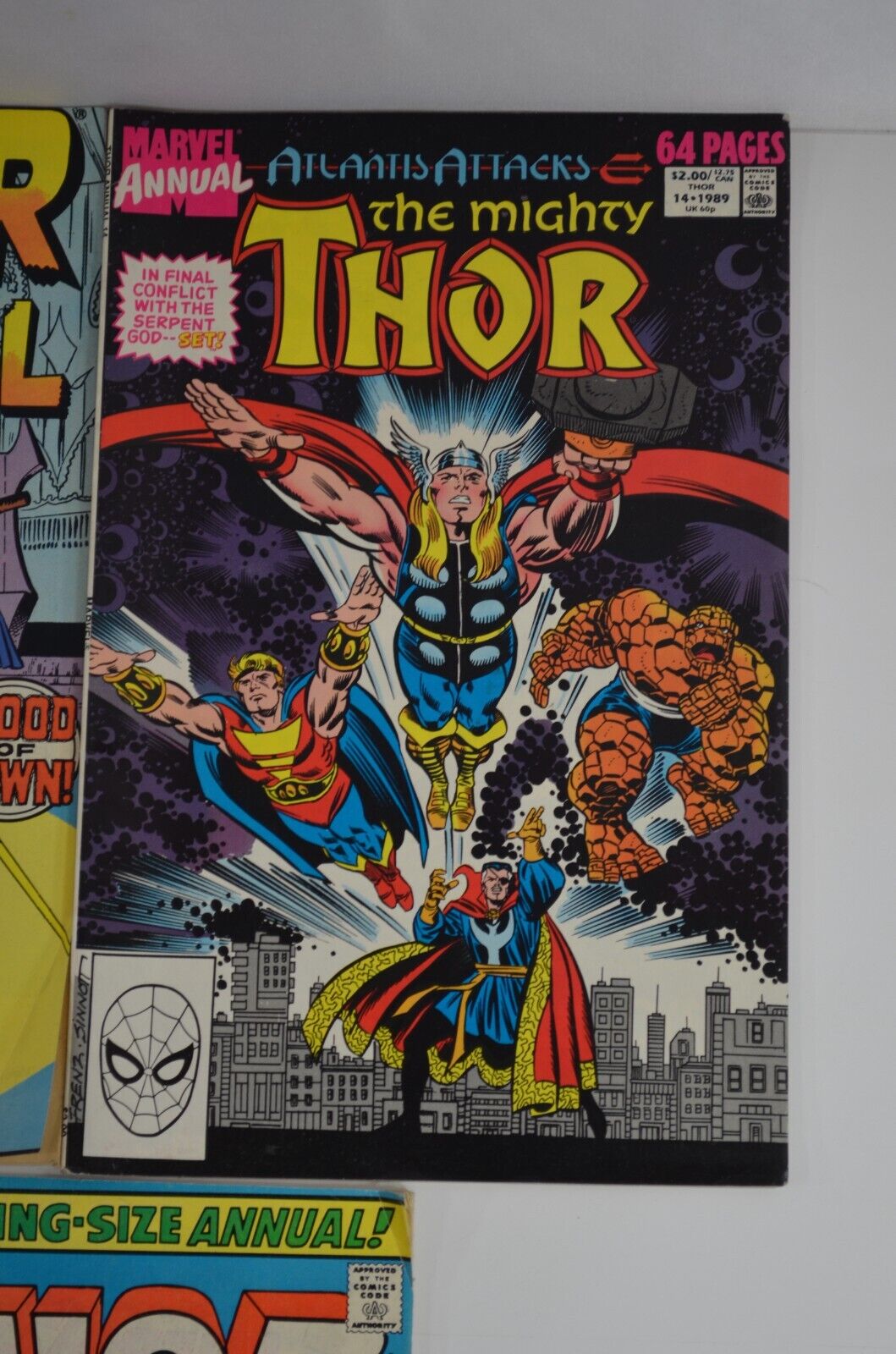 Mighty Thor Annual 6 7 8 11 12 13 14 Marvel Comic Lot Newsstand CPV FN to VF