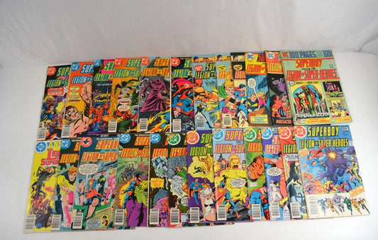 Superboy Legion of Superheroes 202-258 Annual 1 Incomplete Run Lot FN-VF Comics