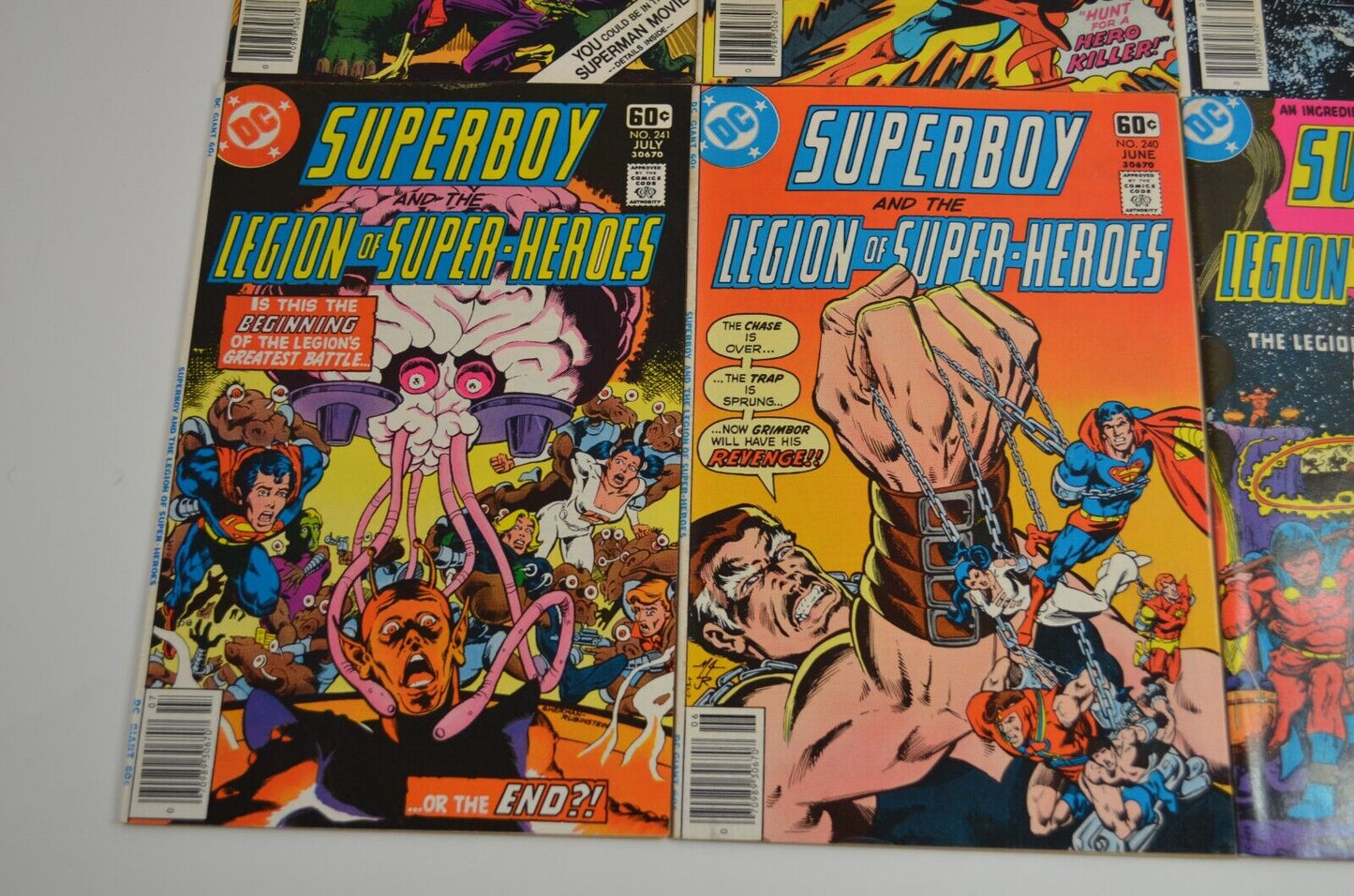 Superboy Legion of Superheroes 202-258 Annual 1 Incomplete Run Lot FN-VF Comics