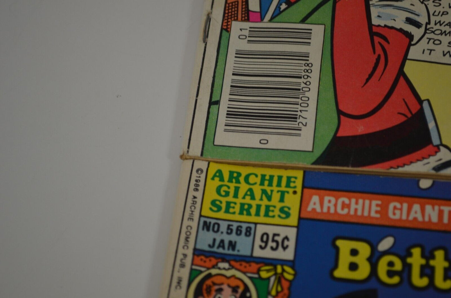 Archie Giant Christmas Sabrina Betty & Veronica (1986-87) Lot of 4 Comic Books