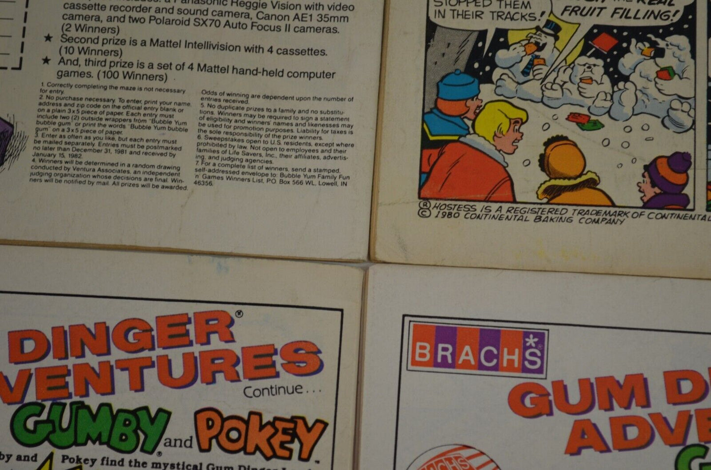 Archie Giant Christmas Sabrina Betty & Veronica (1986-87) Lot of 4 Comic Books