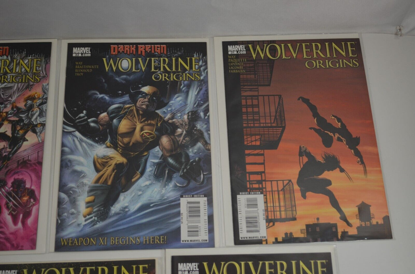 Wolverine Origins 1 2 7 9 11 12 16-19 21-29 31 33-40 Annual 1 Marvel Comic Lot