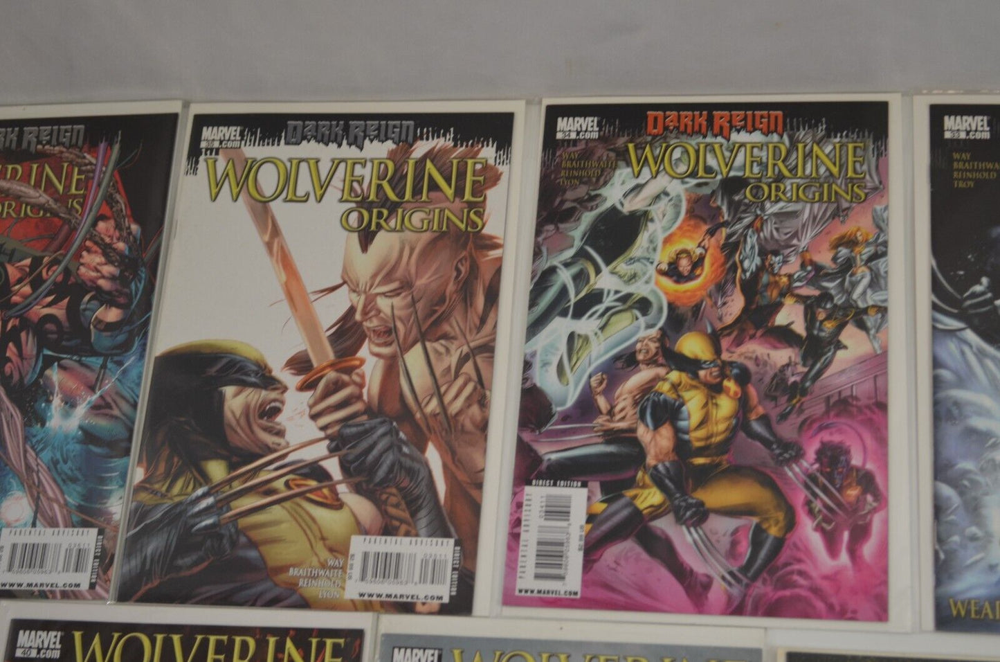 Wolverine Origins 1 2 7 9 11 12 16-19 21-29 31 33-40 Annual 1 Marvel Comic Lot