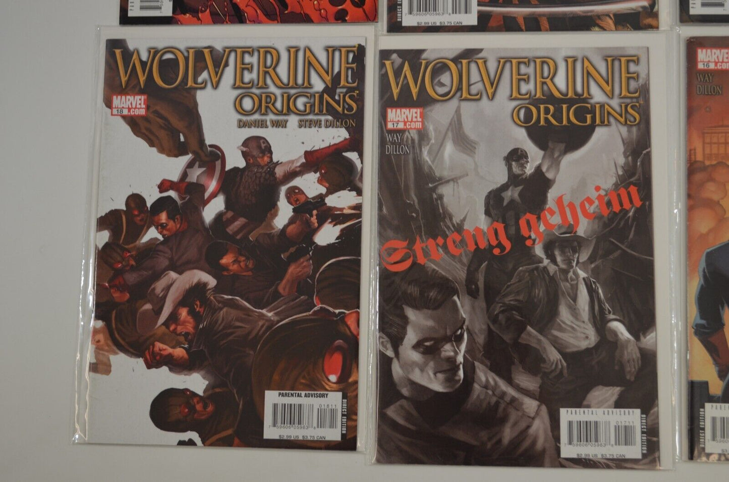 Wolverine Origins 1 2 7 9 11 12 16-19 21-29 31 33-40 Annual 1 Marvel Comic Lot