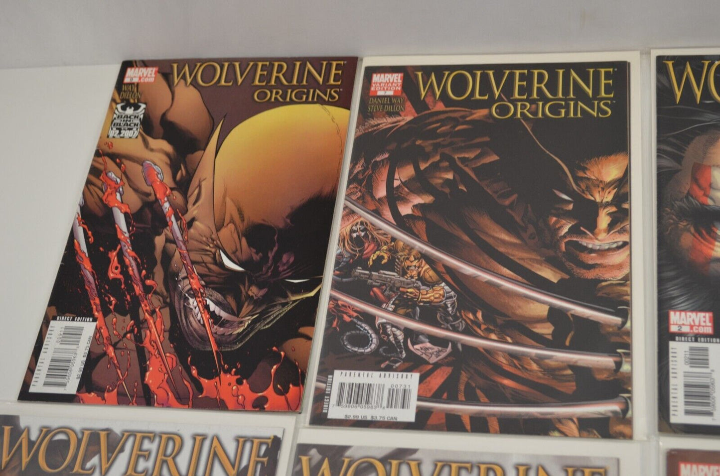 Wolverine Origins 1 2 7 9 11 12 16-19 21-29 31 33-40 Annual 1 Marvel Comic Lot