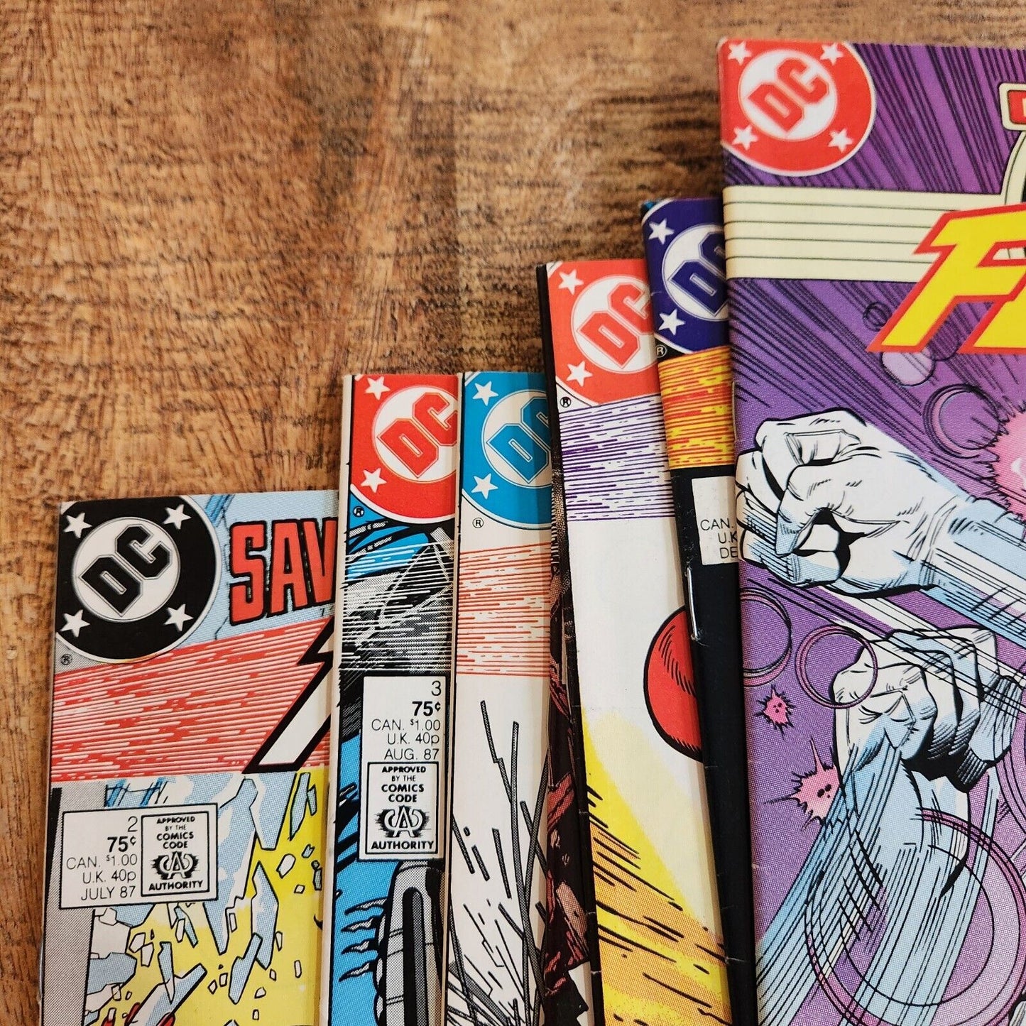 Flash #1-16 (1987 series), Flash #350 (1st series finale) DC Comics Lot VF