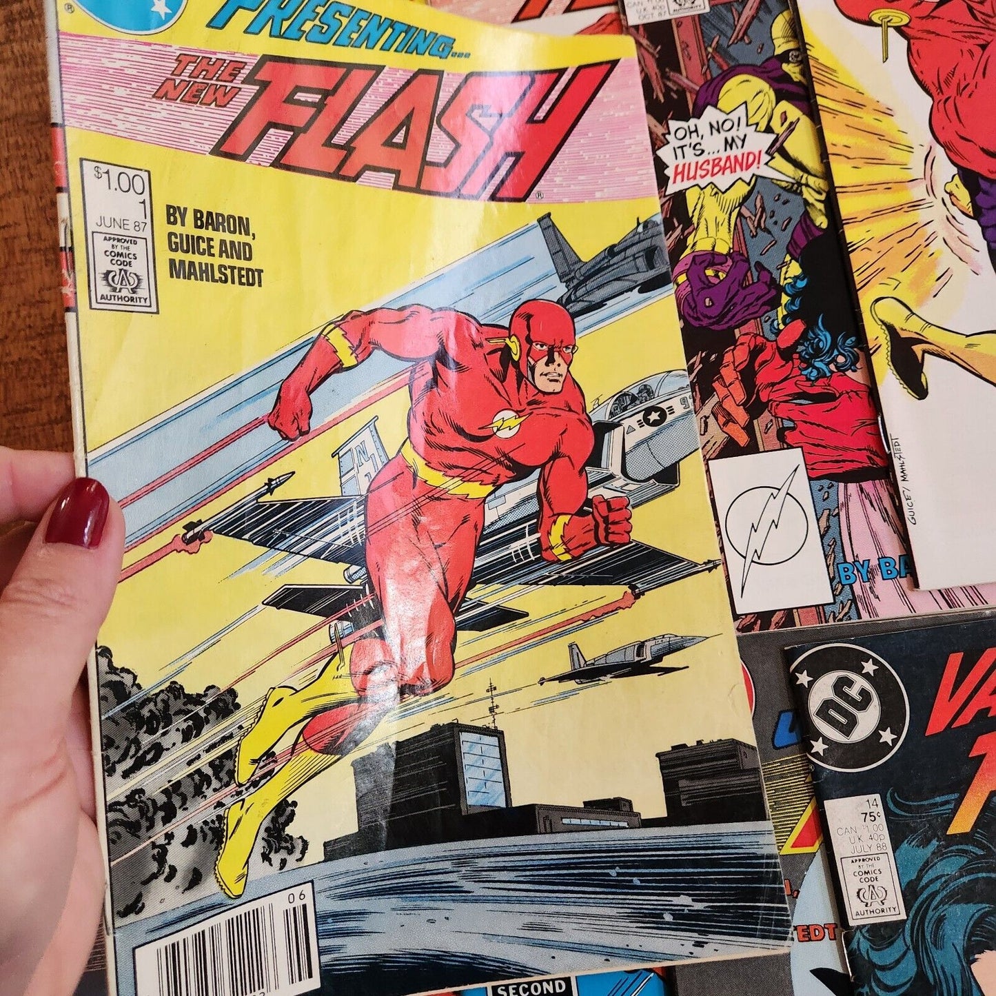 Flash #1-16 (1987 series), Flash #350 (1st series finale) DC Comics Lot VF