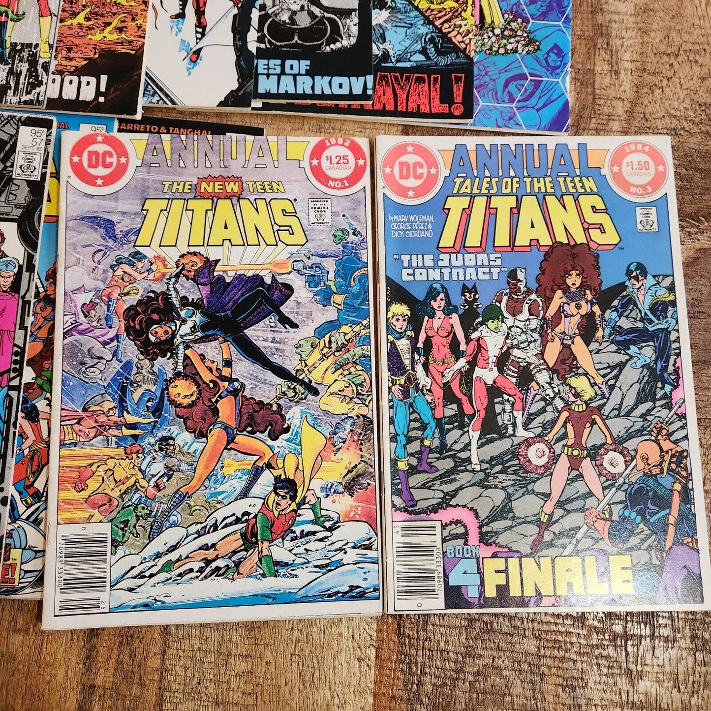 New Teen Titans #17 23 25 36 40-43 46-48 56-58 91 Annual 1 3 DC Comics Lot VF