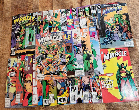 Mister Miracle #1-28 DC Comics Lot Full Series Complete Run VF/NM 9.0