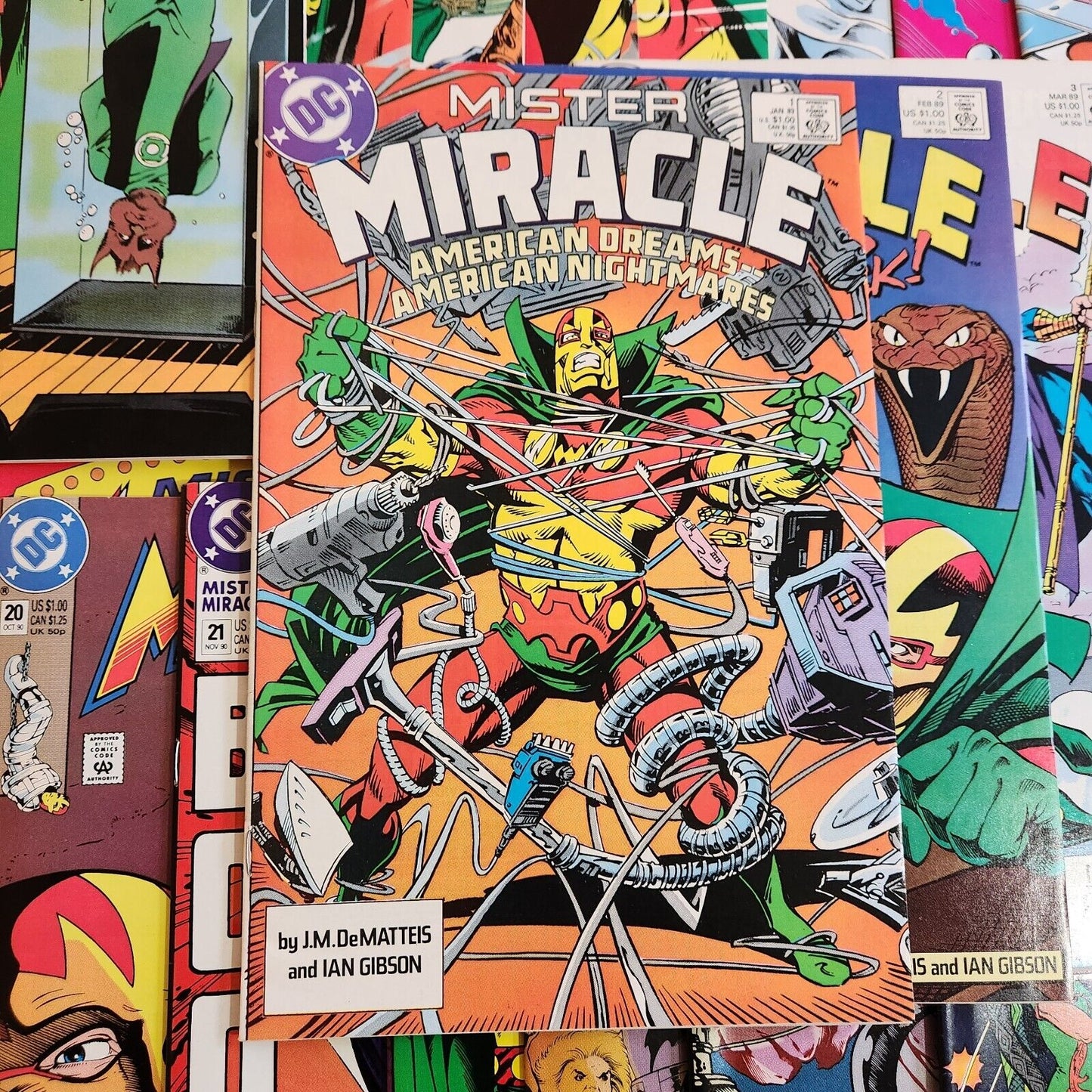 Mister Miracle #1-28 DC Comics Lot Full Series Complete Run VF/NM 9.0