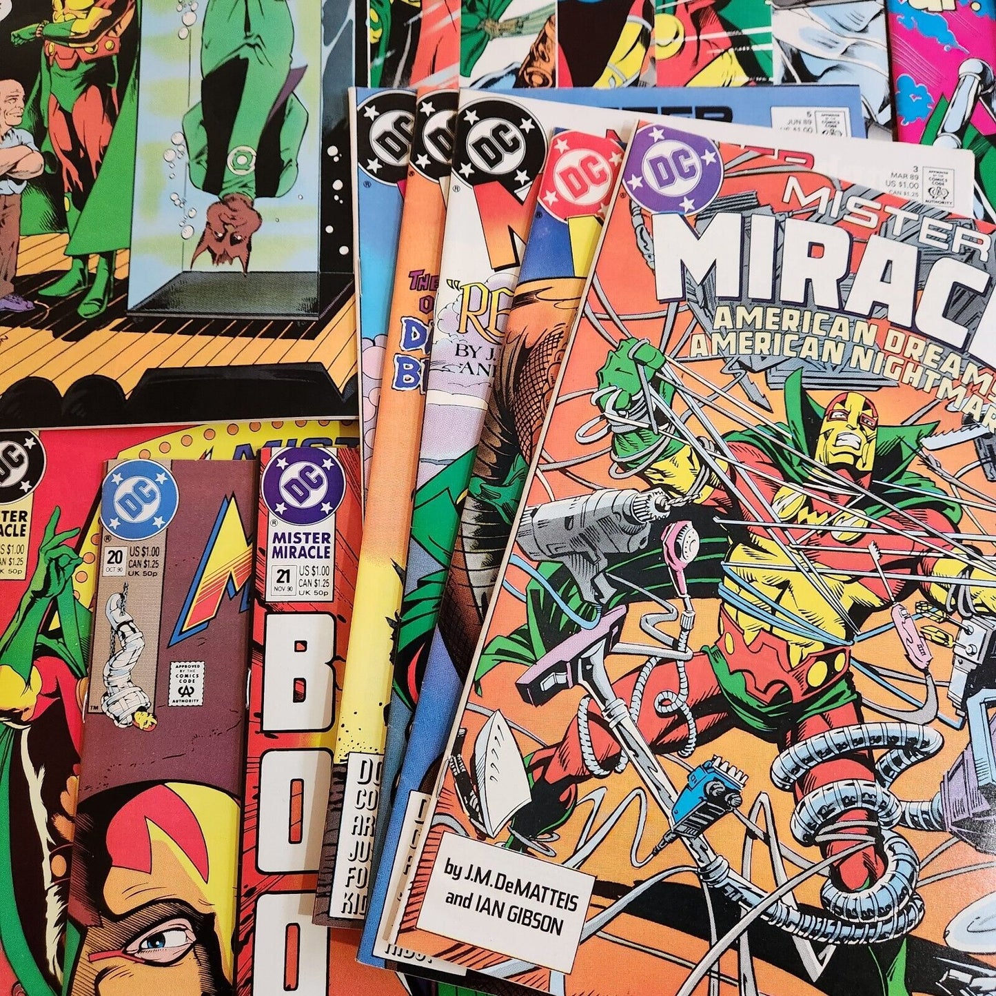 Mister Miracle #1-28 DC Comics Lot Full Series Complete Run VF/NM 9.0