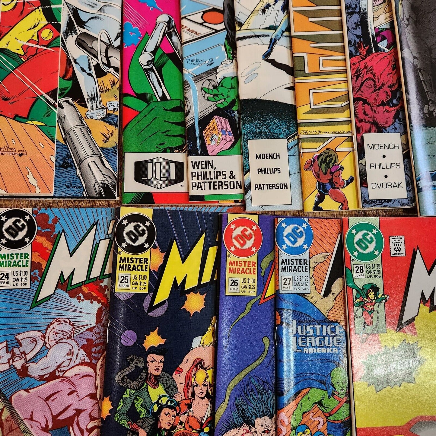 Mister Miracle #1-28 DC Comics Lot Full Series Complete Run VF/NM 9.0