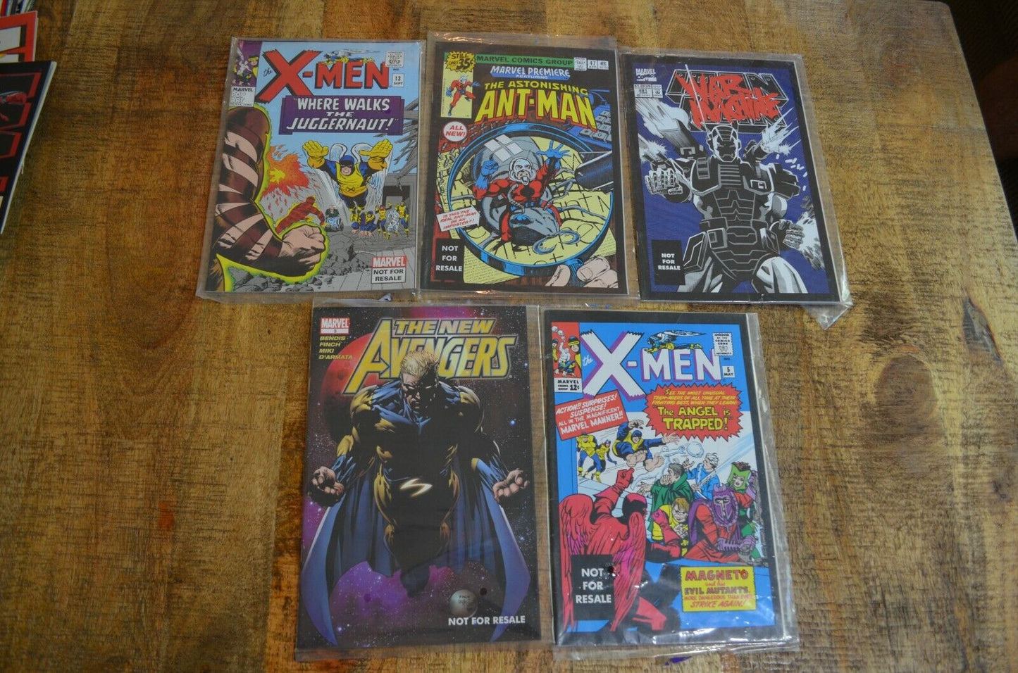 ToyBiz Not for Resale Marvel Legends Reprints X-Men Ant-Man Lot of 5 VF 8.0