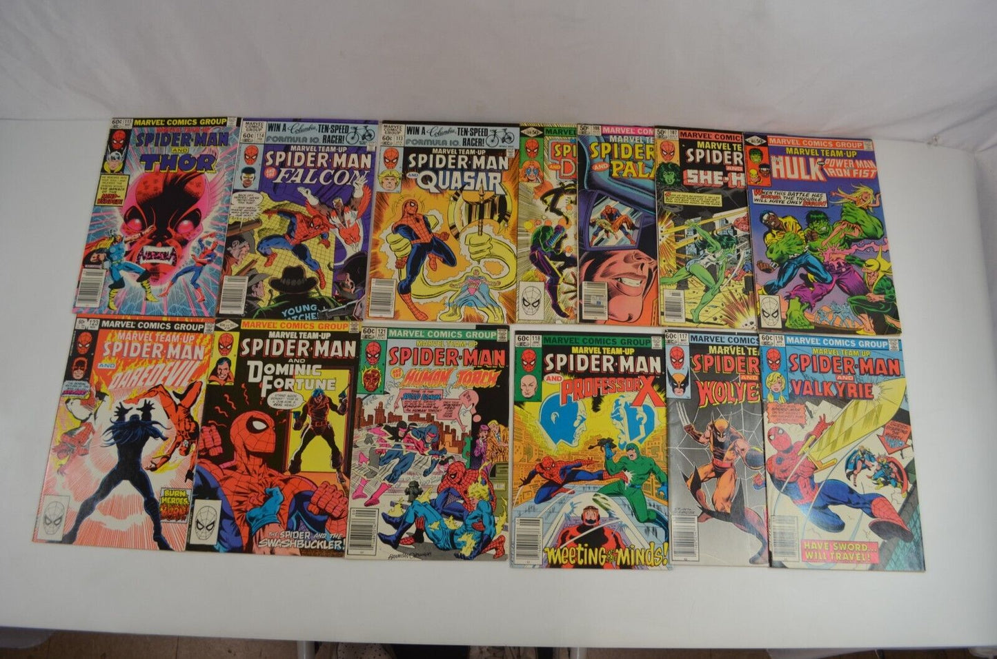 Marvel Team-Up #71-123 Incomplete Run (Marvel, 1978-82) Lot of 33 VF- to NM