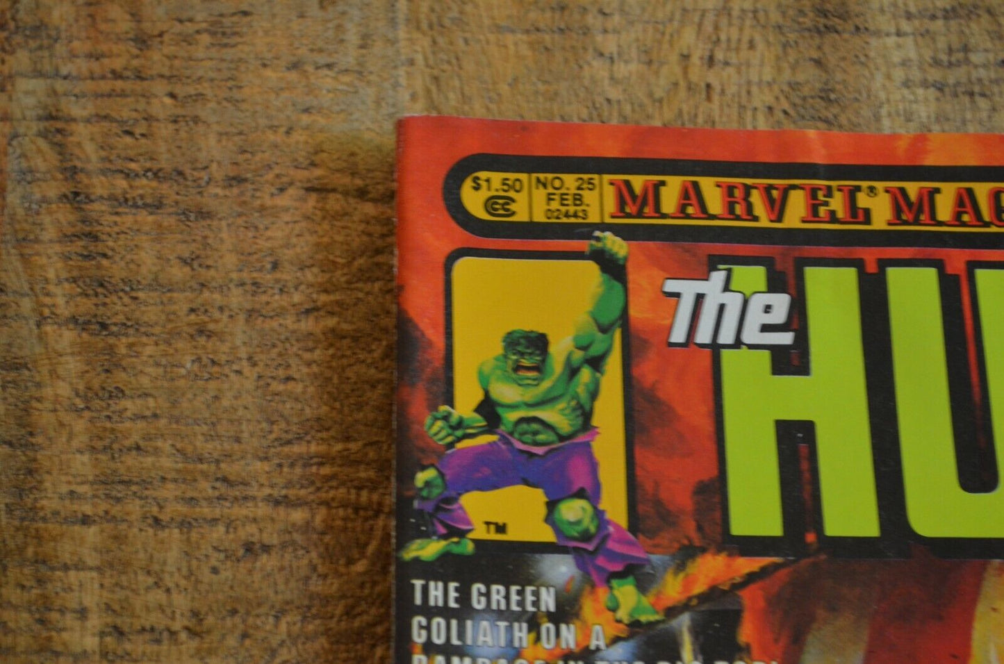The Hulk! #25 26 Marvel Comic Book 1981 Lot of 2 Dreams of Iron VF 7.5
