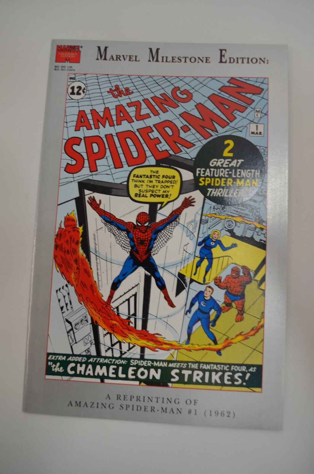 Marvel Milestone Edition Comic Lot Xmen Amazing Spiderman Fantastic Four 1 VF
