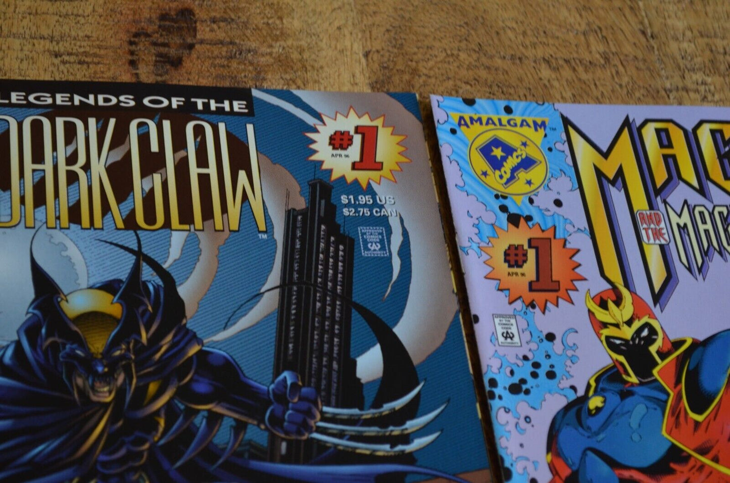 Amalgam Comics #1 Lot Speed Demon Amazon Spider-Boy Dark Claw Lot of 8 VF/NM 9.0