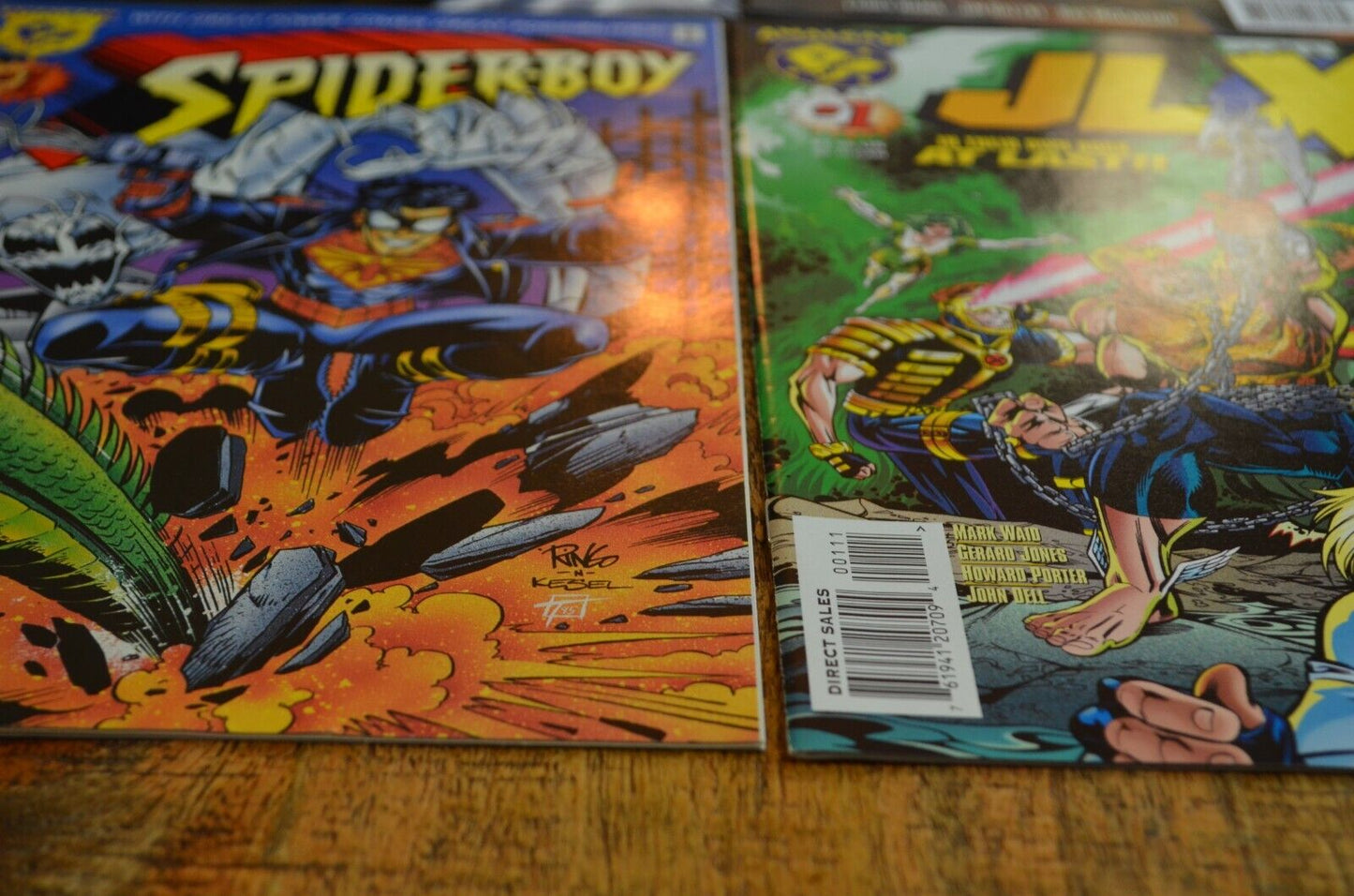 Amalgam Comics #1 Lot Speed Demon Amazon Spider-Boy Dark Claw Lot of 8 VF/NM 9.0