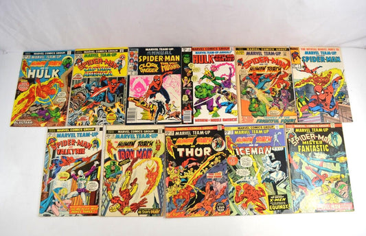 Marvel Team-Up 2 13 17 18 23 26 29 34 Annual 3 6 more (1972-75) Lot of 11 Comics