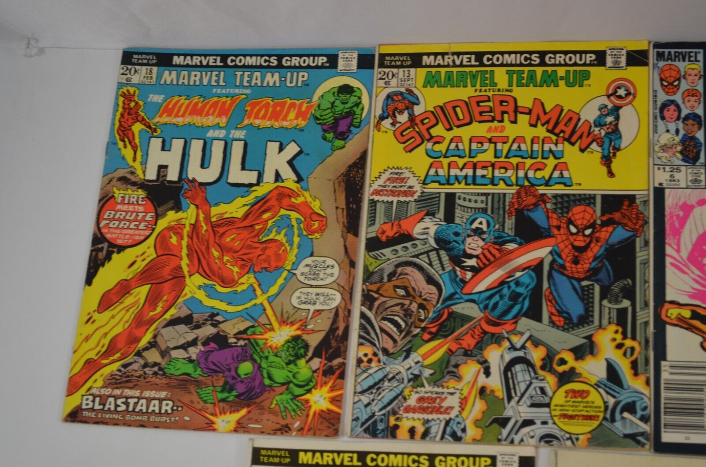 Marvel Team-Up 2 13 17 18 23 26 29 34 Annual 3 6 more (1972-75) Lot of 11 Comics
