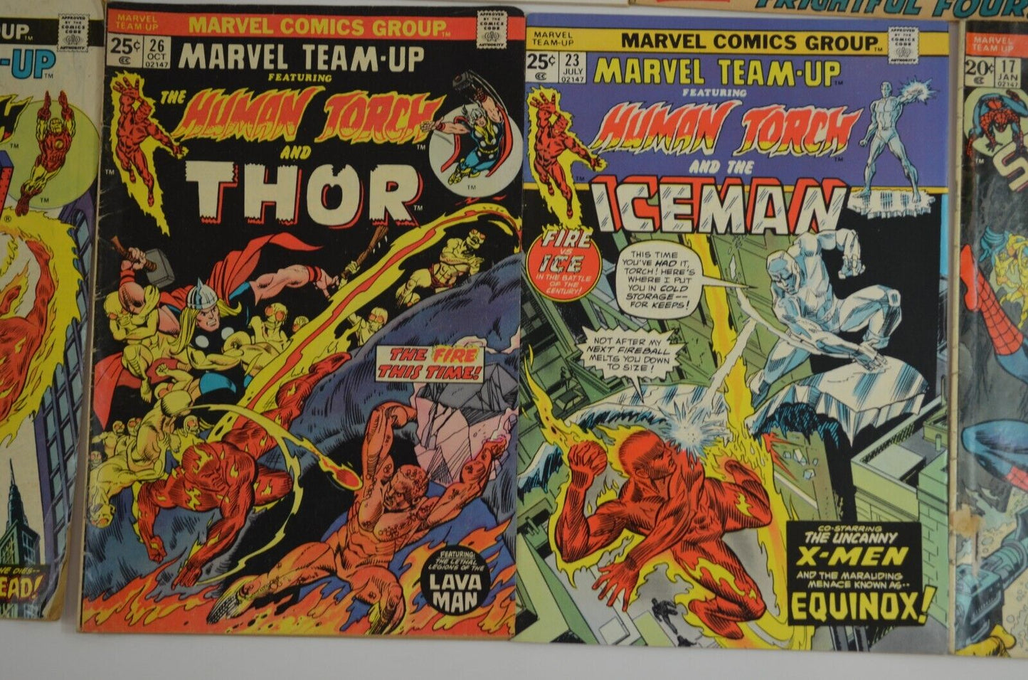 Marvel Team-Up 2 13 17 18 23 26 29 34 Annual 3 6 more (1972-75) Lot of 11 Comics