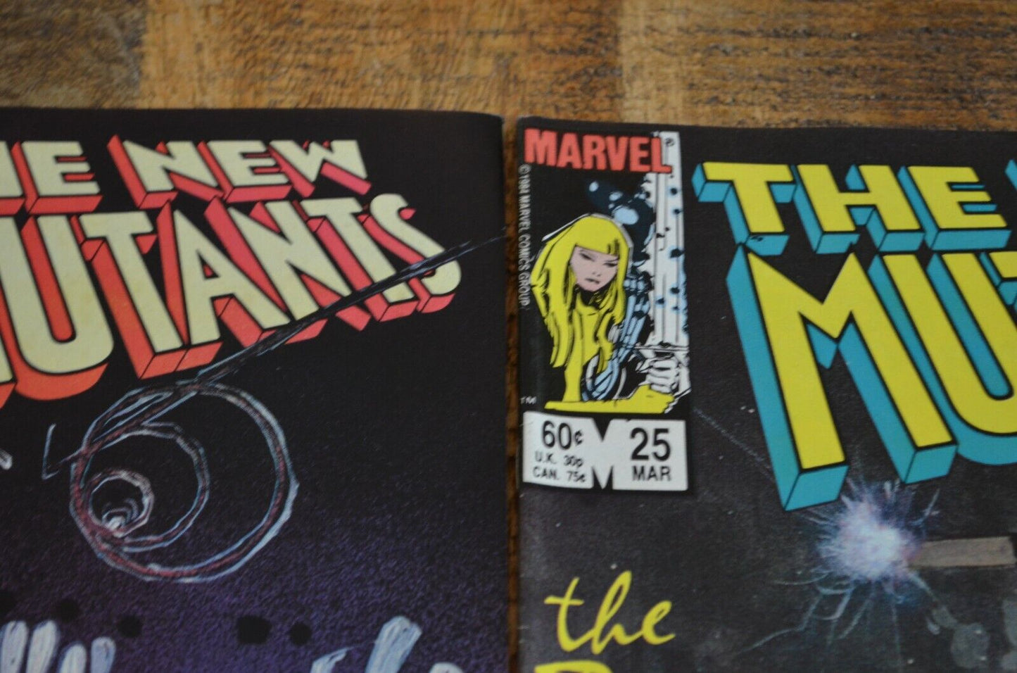 New Mutants #24 25 28 29 30 31 Marvel 1985 Comic Book Lot of 6 VF to NM