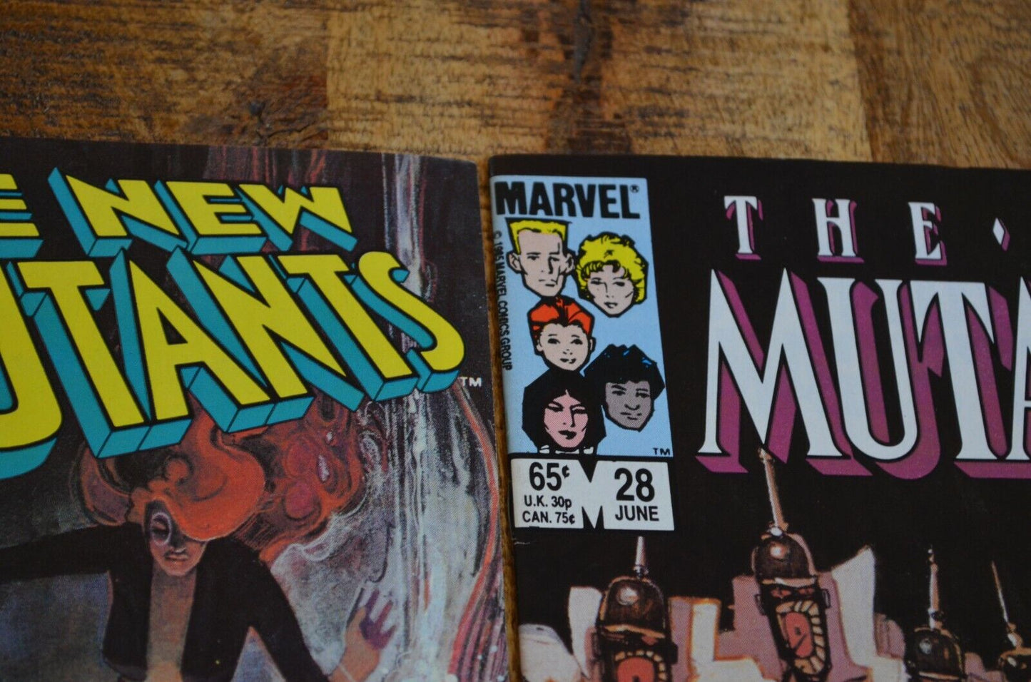 New Mutants #24 25 28 29 30 31 Marvel 1985 Comic Book Lot of 6 VF to NM