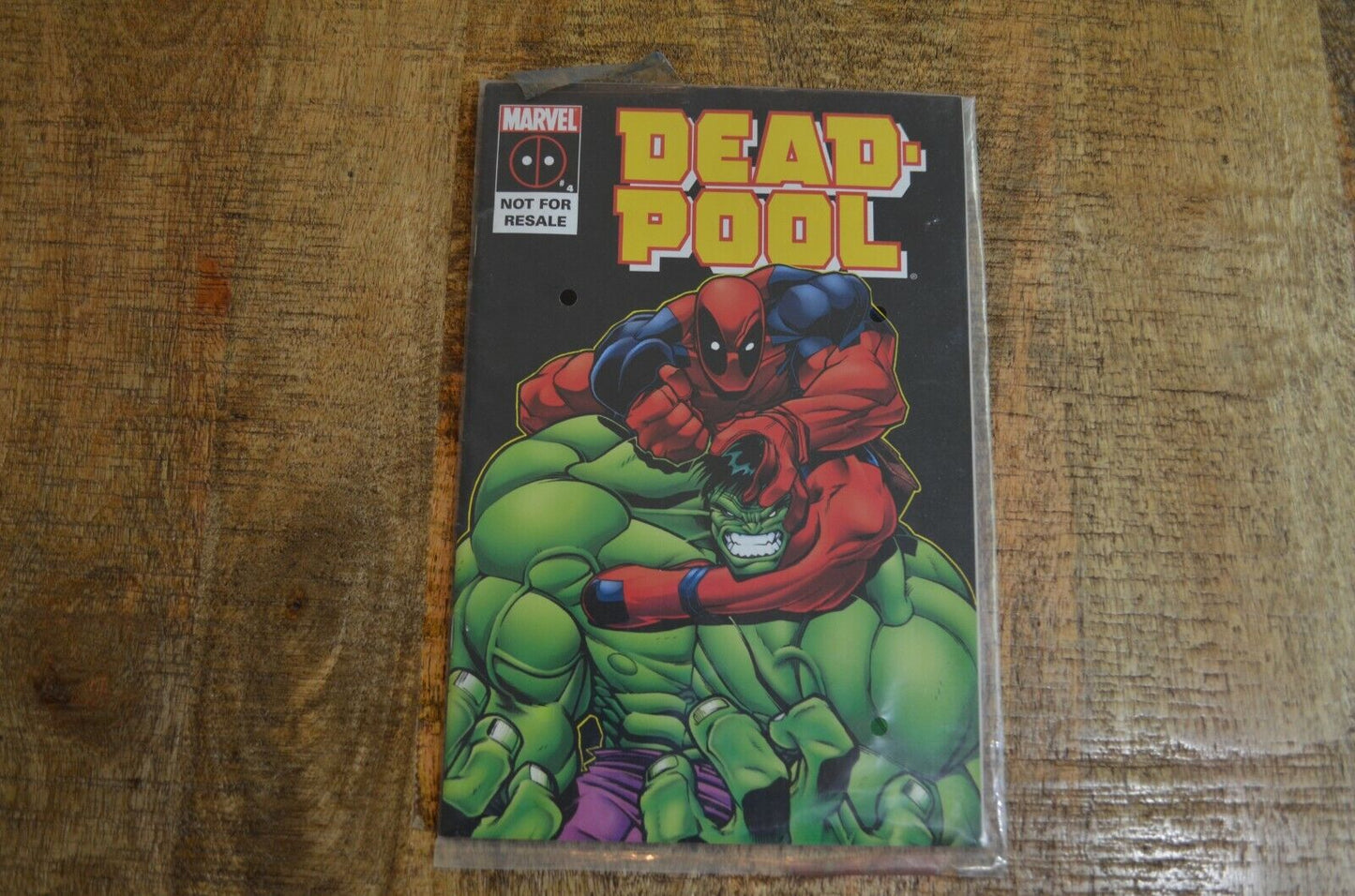 Deadpool #4 Toybiz Legends Reprint Not For Resale Marvel Comics Hulk App VF 8.0