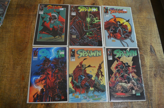 Spawn #22 23 24 25 26 28 Image 1994-1995 Comic Book Lot of 6 NM 9.2