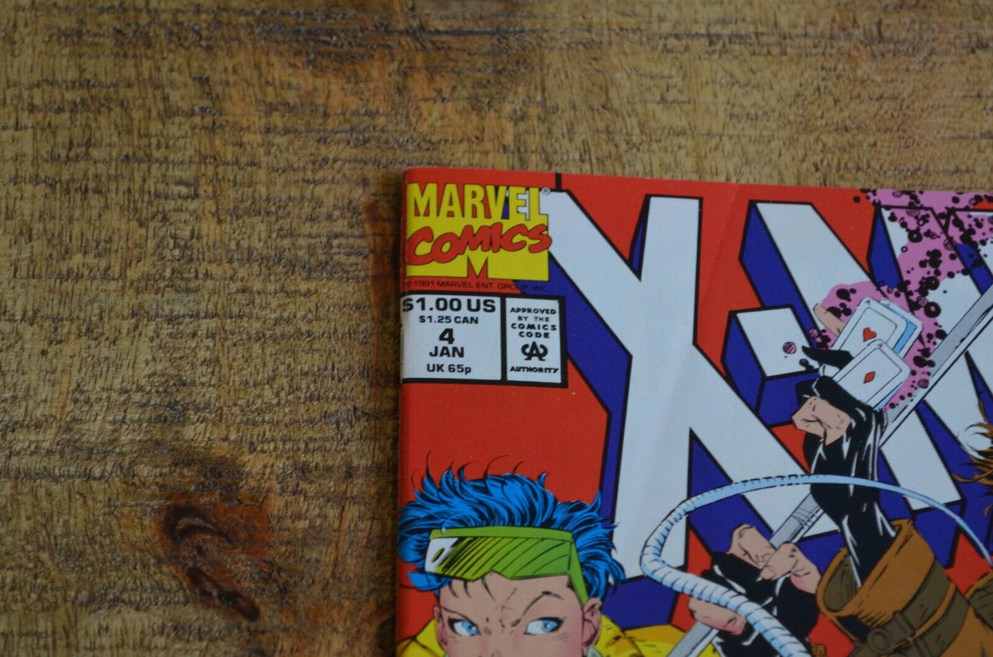 X-Men #4 Marvel Comic Book 1st Omega Red Appearance NM- 9.2