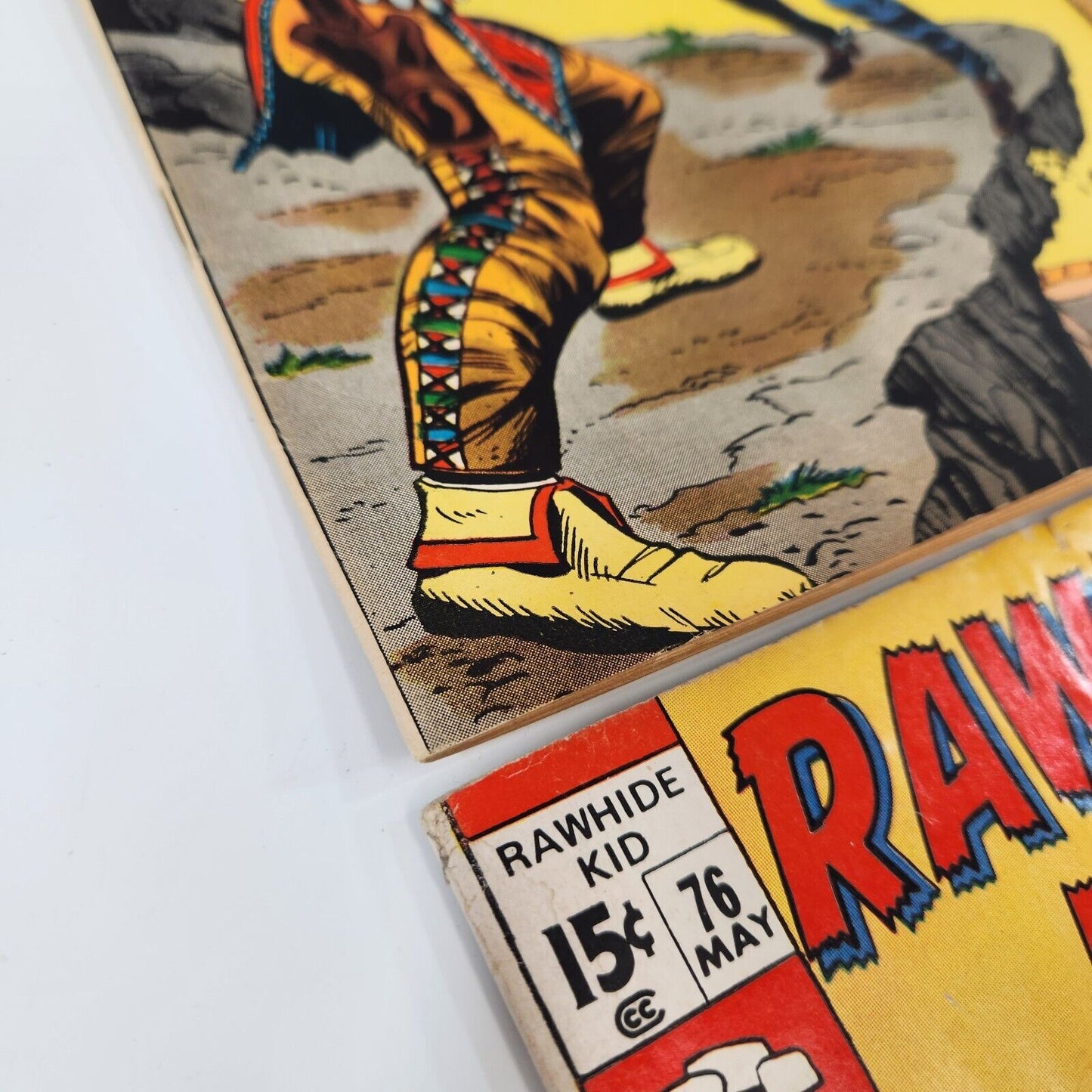 Rawhide Kid 71 72 76 77 Marvel 15 Cent Western Comic Lot Mid Grade / FN