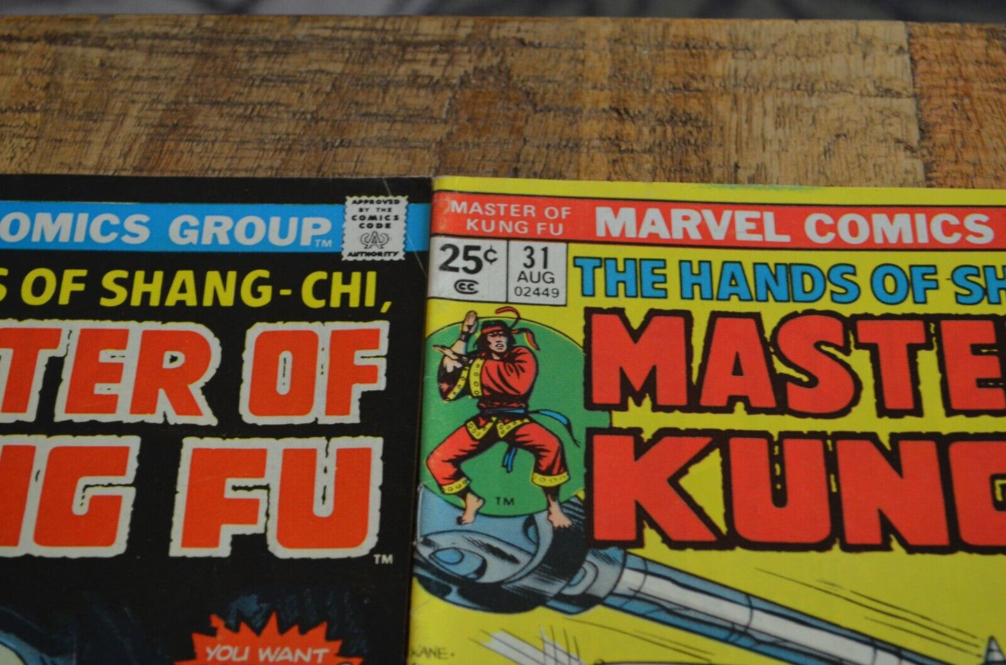 Hands of Shang Chi Master of Kung Fu #30-39 Marvel Comic Book Lot of 10 VF 7.5