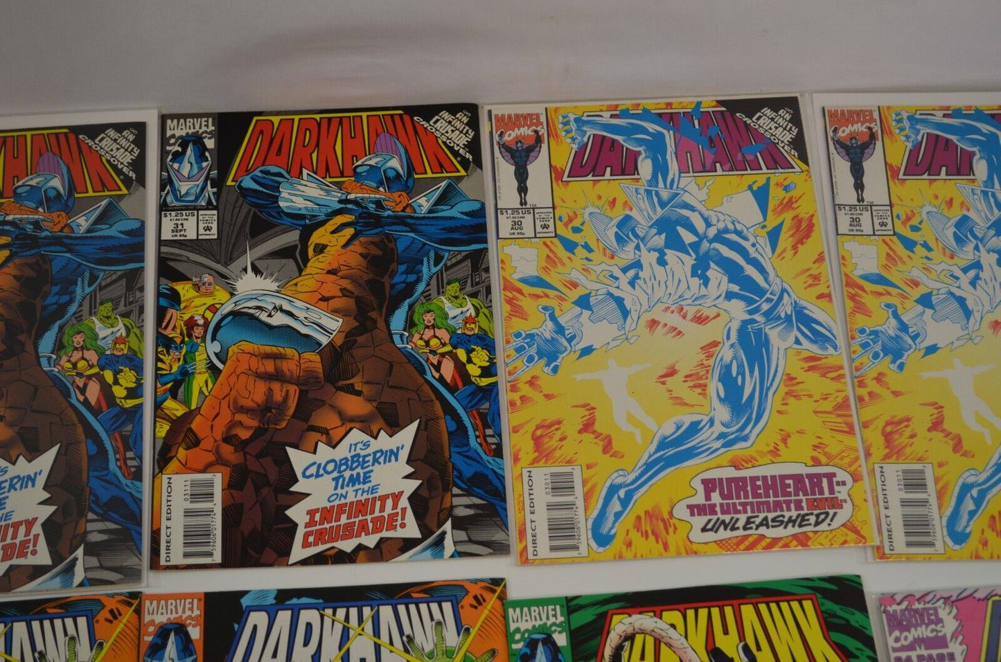 Darkhawk #1-7 13-16 19 21-23 25 30-33 Annual #2 Comics x 63 Multiple Copies 1991