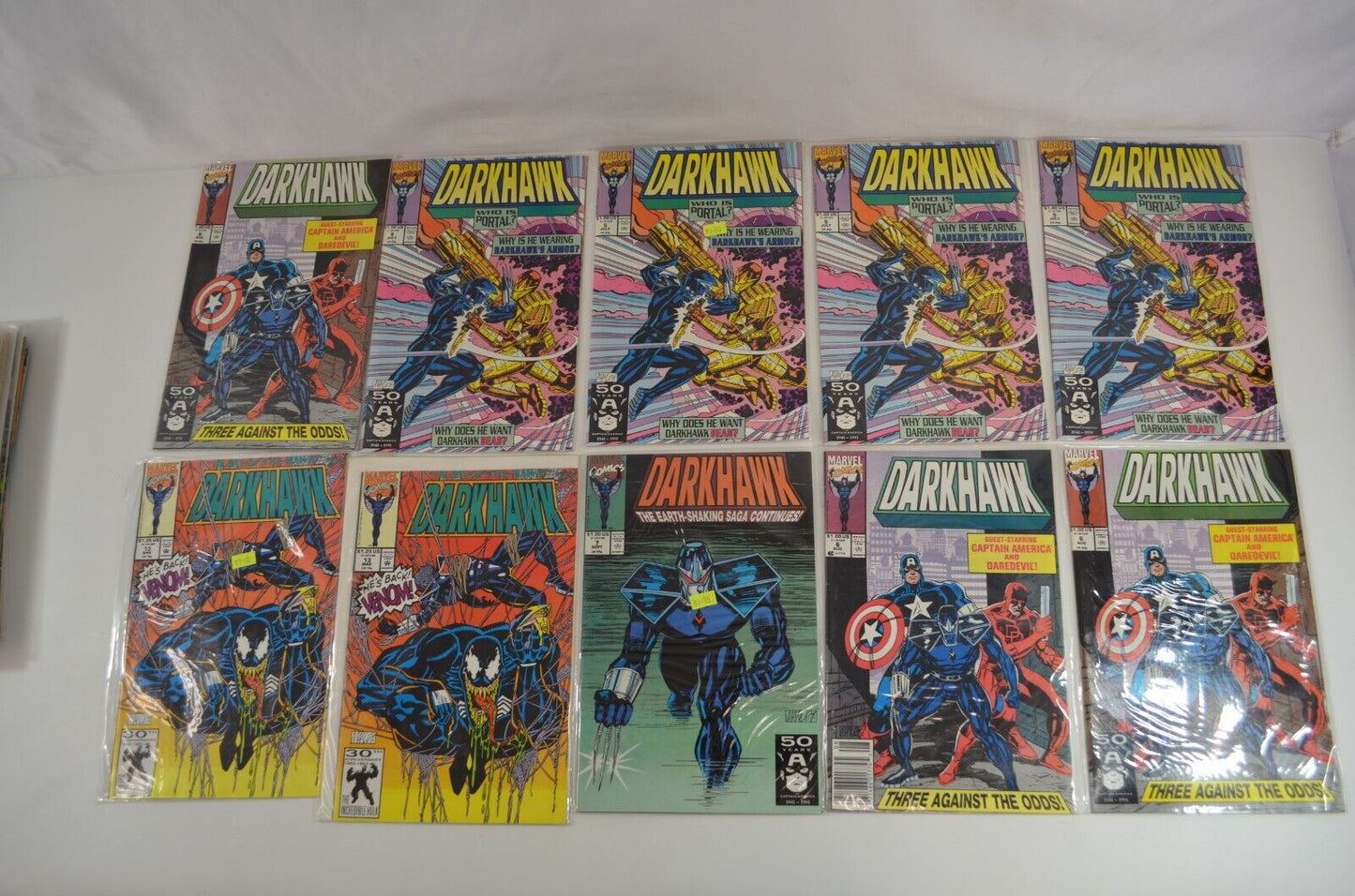 Darkhawk #1-7 13-16 19 21-23 25 30-33 Annual #2 Comics x 63 Multiple Copies 1991