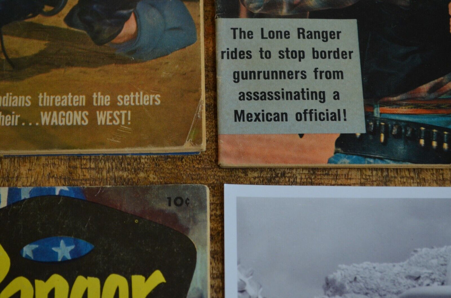 Lone Ranger #76 128 137 Dell Comic Book Lot of 3 VG- 4.0 Western Silver Age