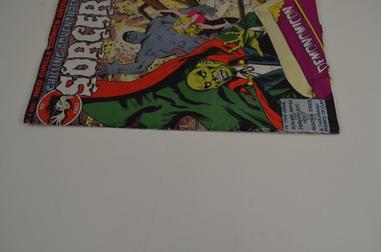 Riverdale TV Series Prop Comic Book Chilling Adventures Sorcery 4 Red Circle