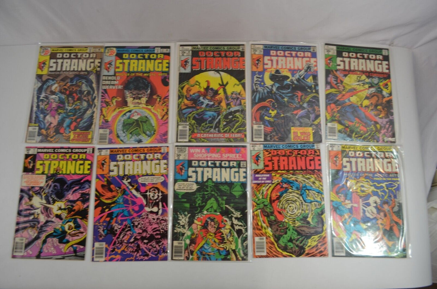 Doctor Strange #3-78 Incomplete Run (Marvel, 1974-1986) Lot of 33 Comic Books