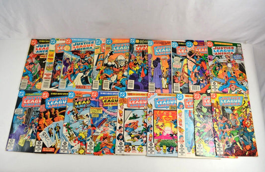 Justice League of America #192-205 207-209 212 213 (DC, 1981-83) Lot of 19 Comic