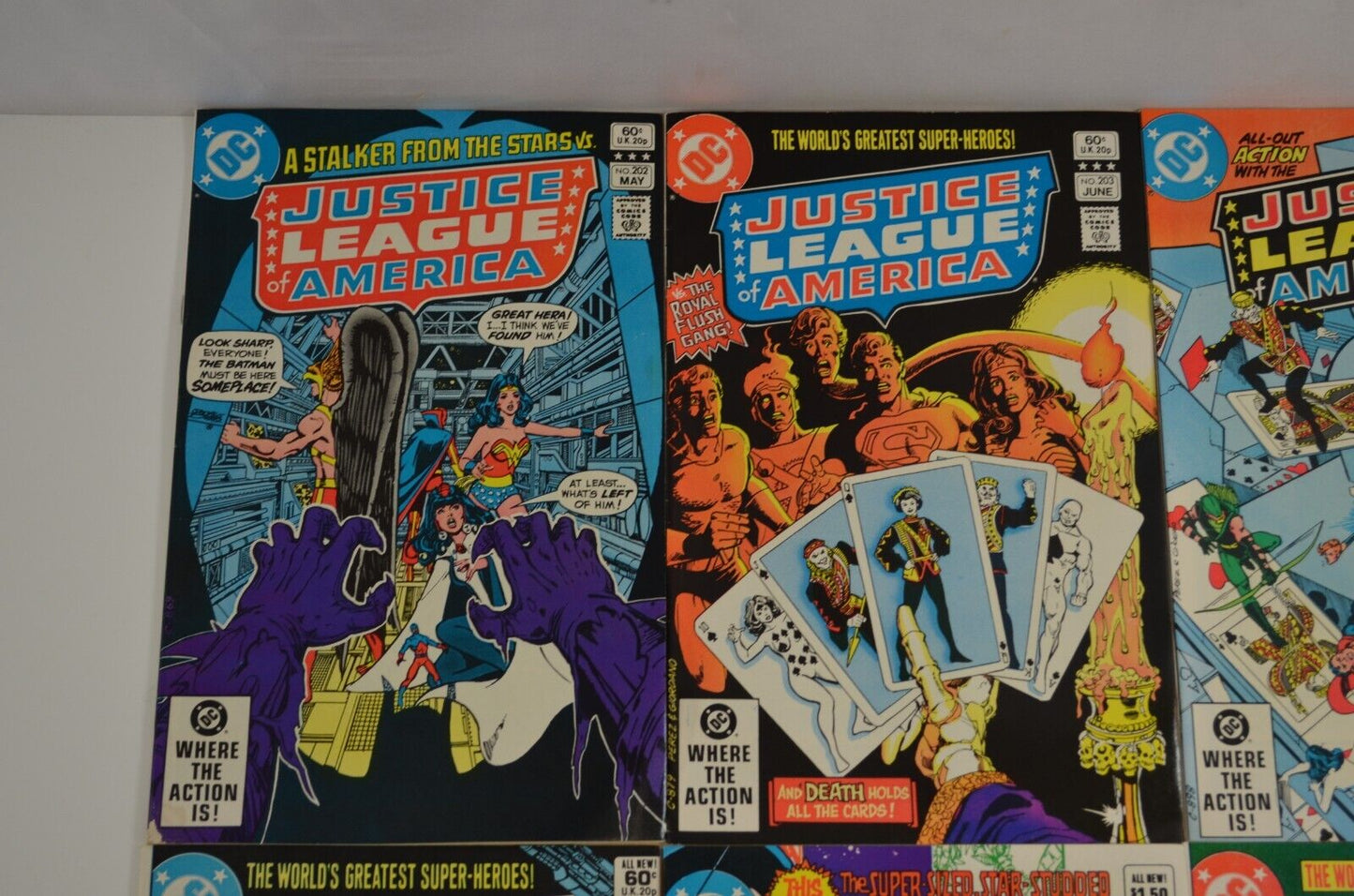 Justice League of America #192-205 207-209 212 213 (DC, 1981-83) Lot of 19 Comic