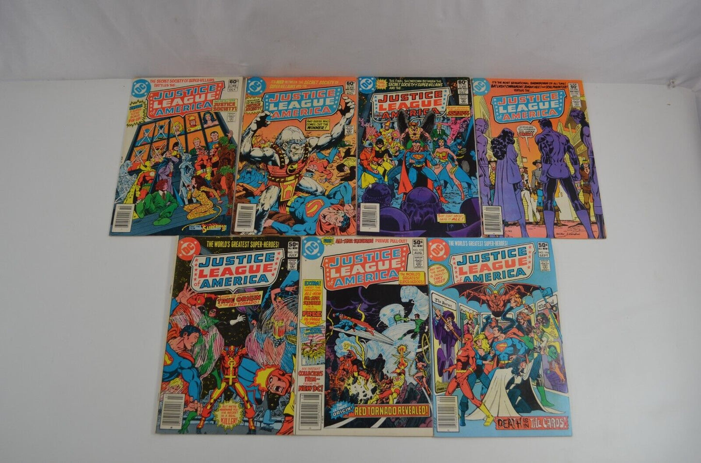 Justice League of America #192-205 207-209 212 213 (DC, 1981-83) Lot of 19 Comic