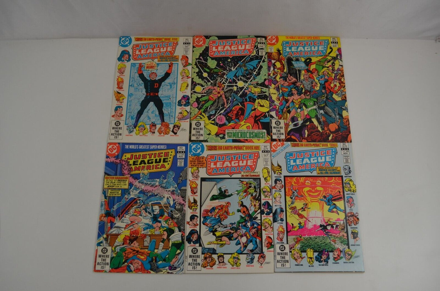 Justice League of America #192-205 207-209 212 213 (DC, 1981-83) Lot of 19 Comic