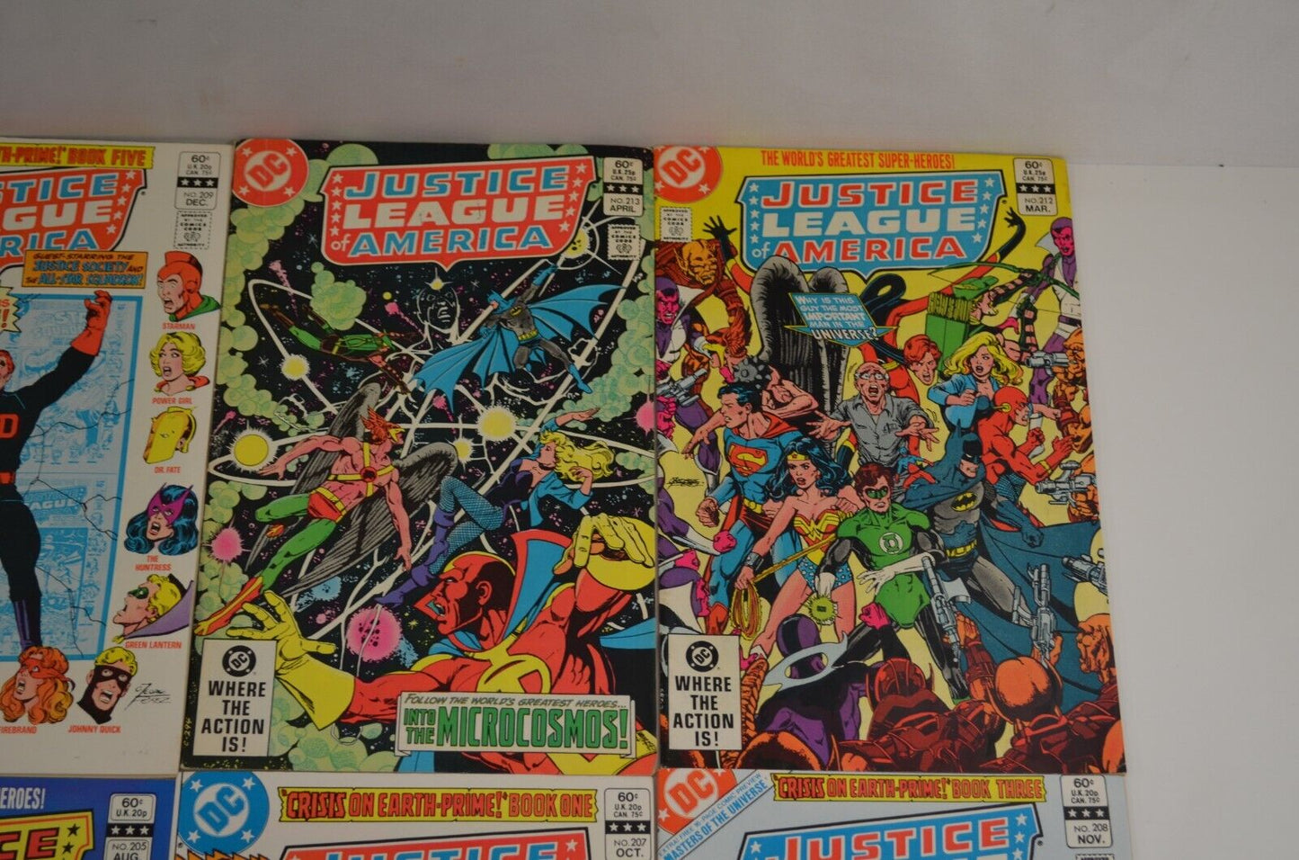 Justice League of America #192-205 207-209 212 213 (DC, 1981-83) Lot of 19 Comic