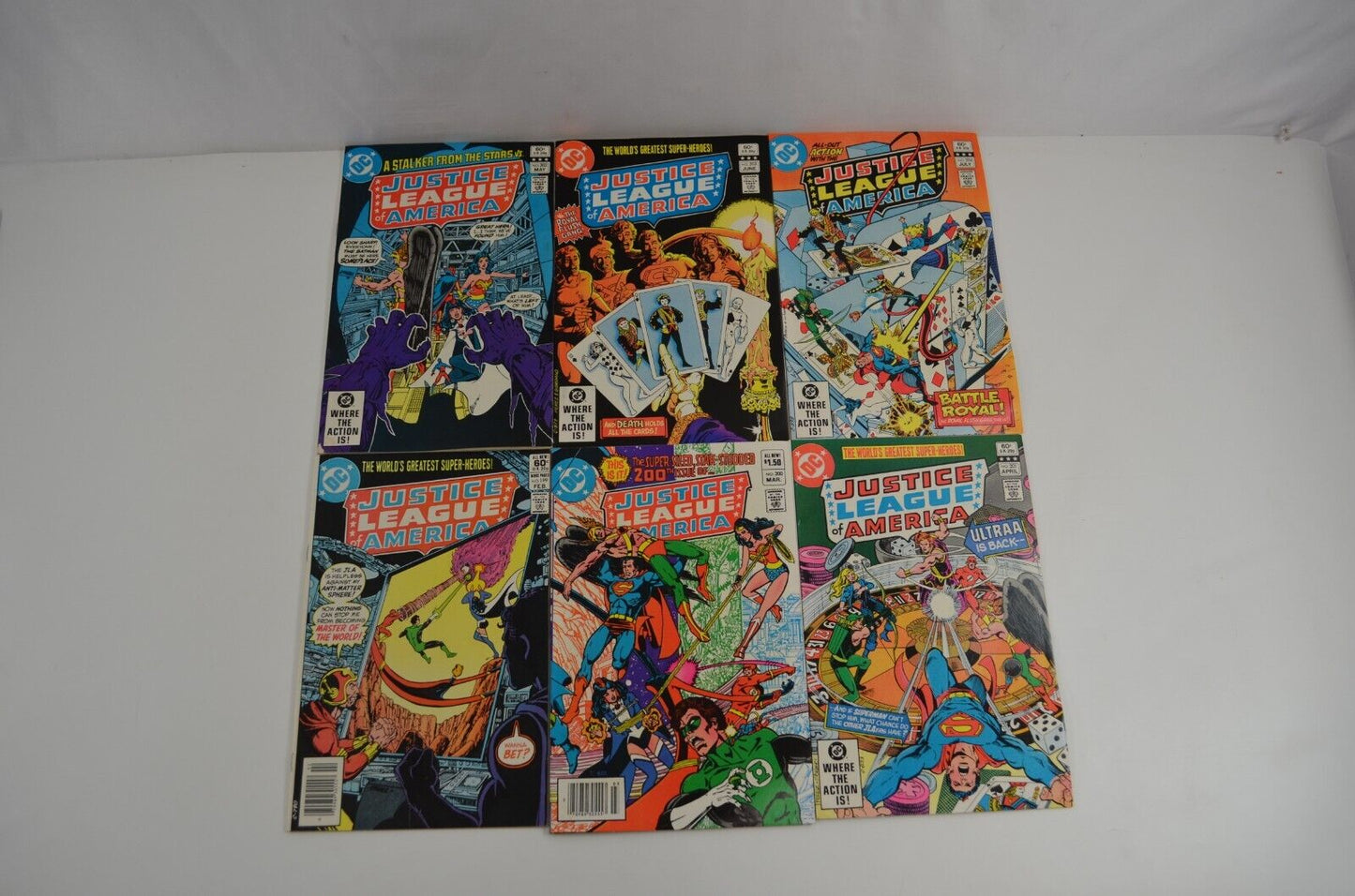 Justice League of America #192-205 207-209 212 213 (DC, 1981-83) Lot of 19 Comic