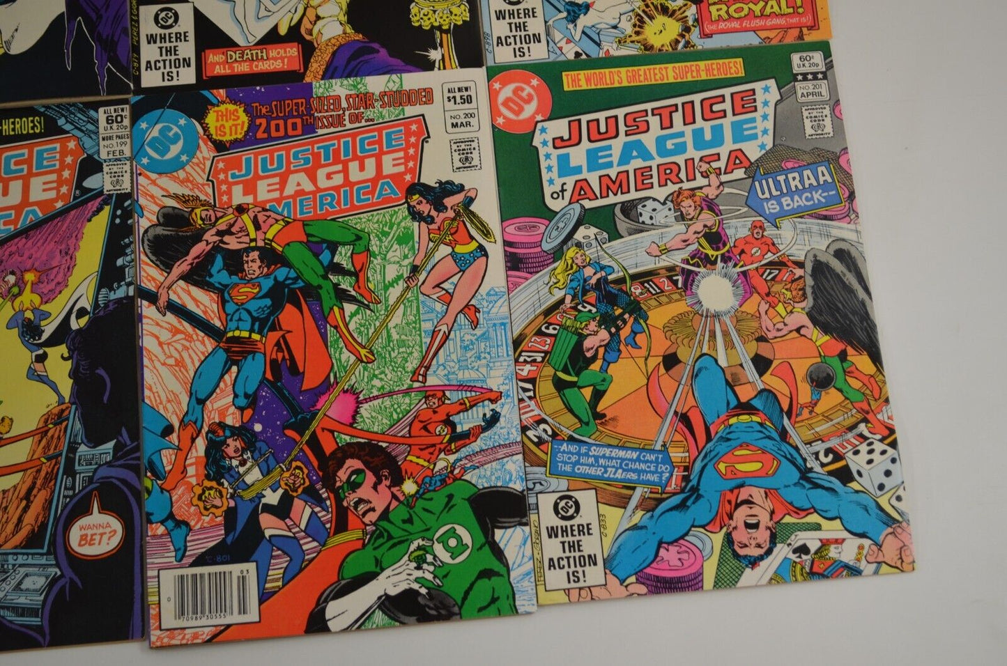 Justice League of America #192-205 207-209 212 213 (DC, 1981-83) Lot of 19 Comic