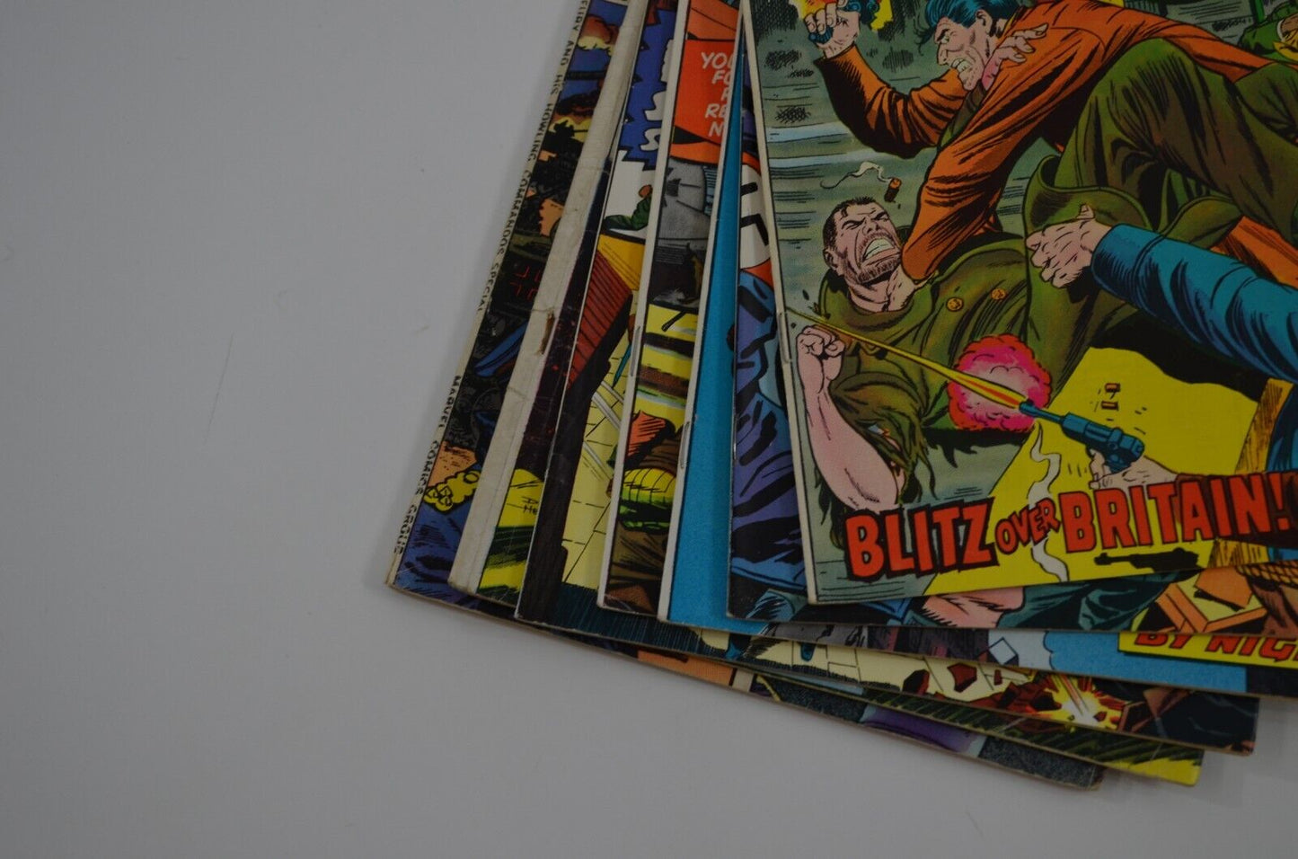 Sgt Fury #52-122 Incomplete Run / Captain Savage #14 (Marvel, 1968-74) Lot of 17