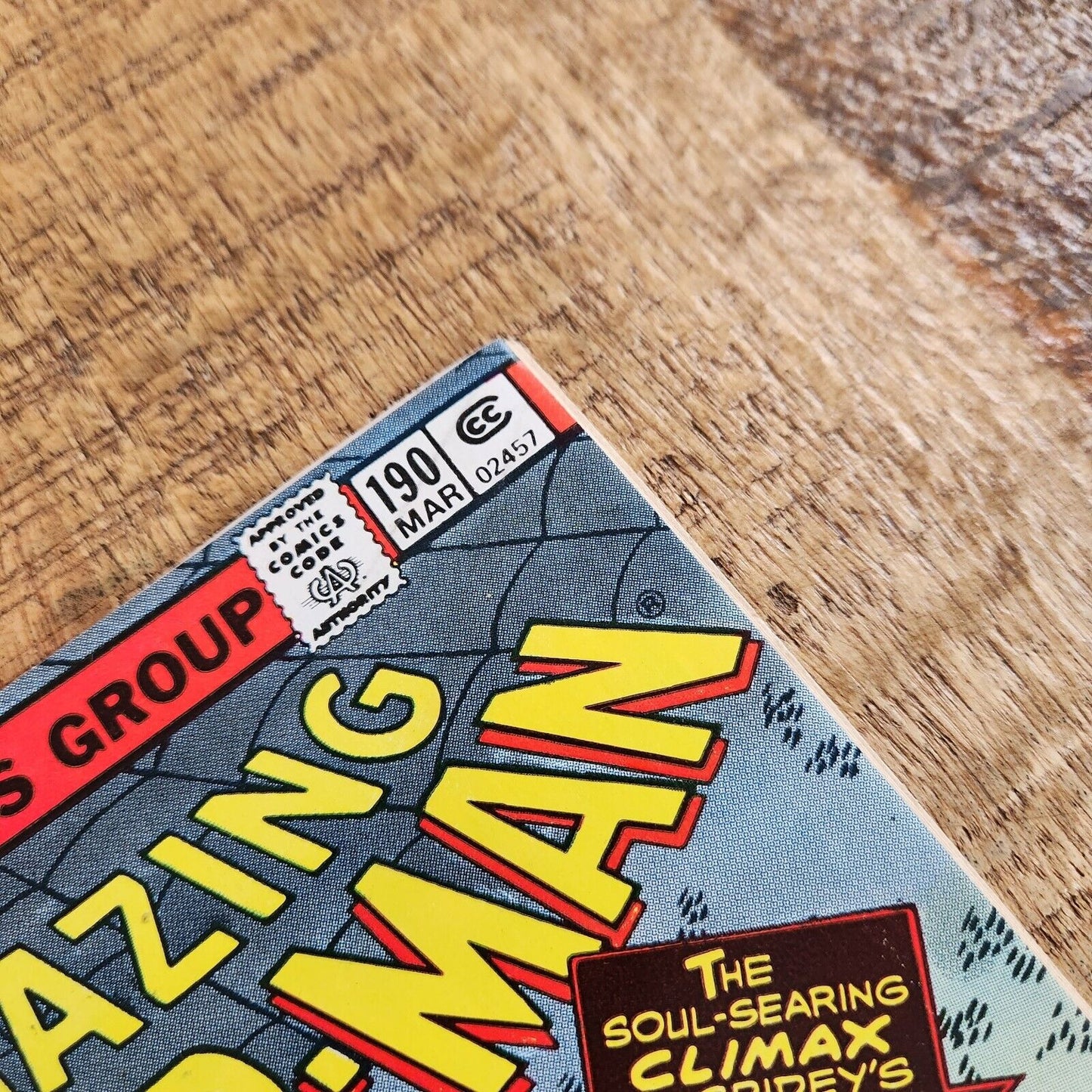 Amazing Spider-Man #190 Newsstand Edition March 1979 Marvel Comic Book VF 8.0